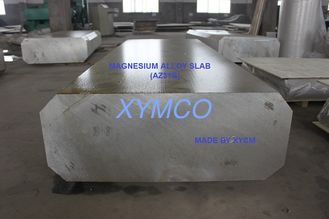 China Semi-continuous Cast AZ91 AM60 AZ80 Cut-to-size magnesium alloy slab ASTM standard homogenized magnesium alloy slab supplier