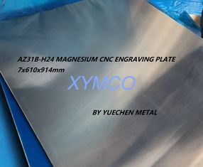 China Saving machining time AZ31B magnesium alloy sheet AZ31B-H24 engraving plate cnc engraving for hot stamping embossing supplier